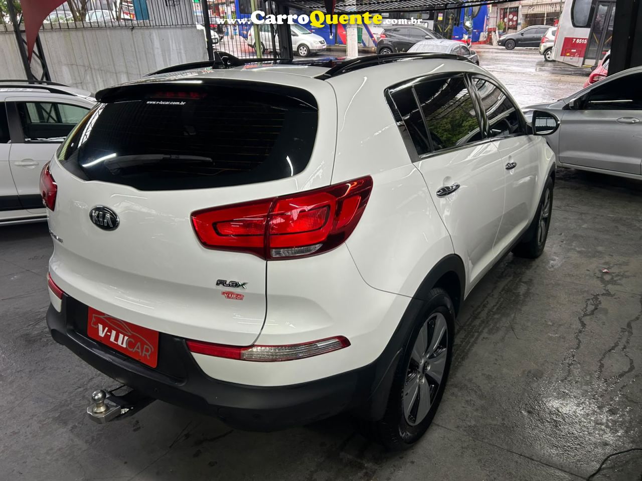 KIA   SPORTAGE EX 2.0 16V 2.0 16V FLEX AUT.   BRANCO 2015 2.0 FLEX - Loja
