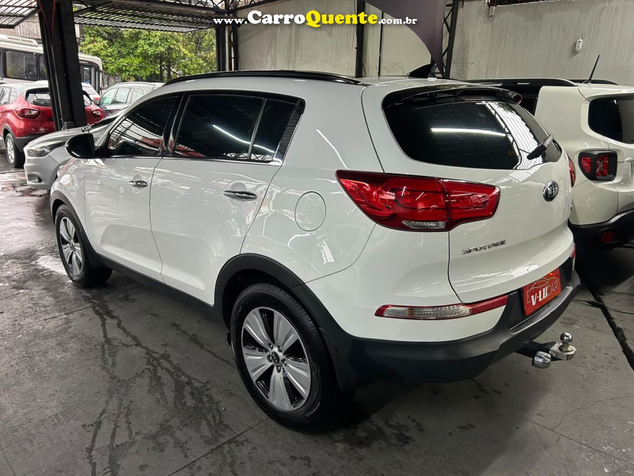 KIA   SPORTAGE EX 2.0 16V 2.0 16V FLEX AUT.   BRANCO 2015 2.0 FLEX - Loja