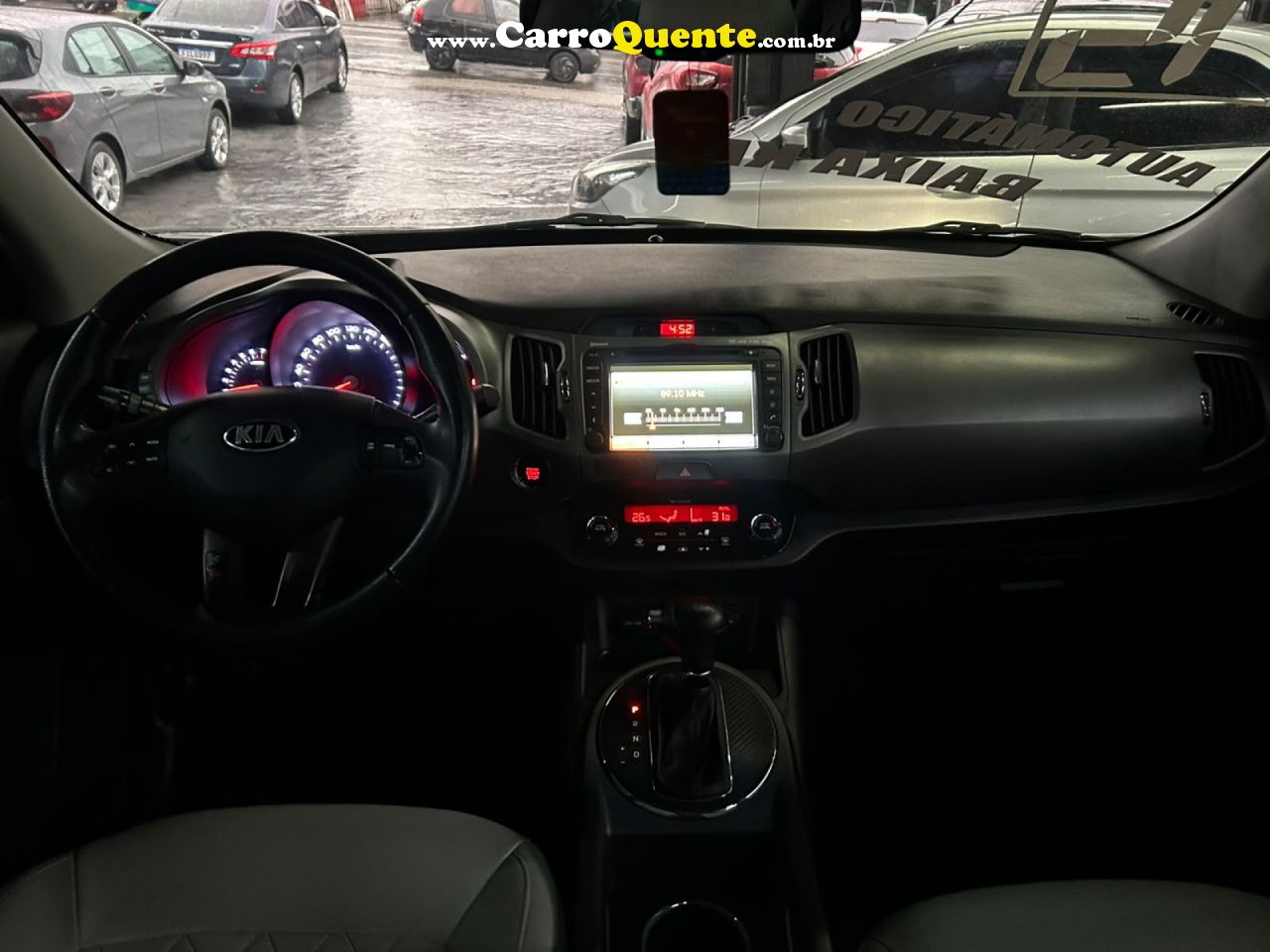 KIA   SPORTAGE EX 2.0 16V 2.0 16V FLEX AUT.   BRANCO 2015 2.0 FLEX - Loja