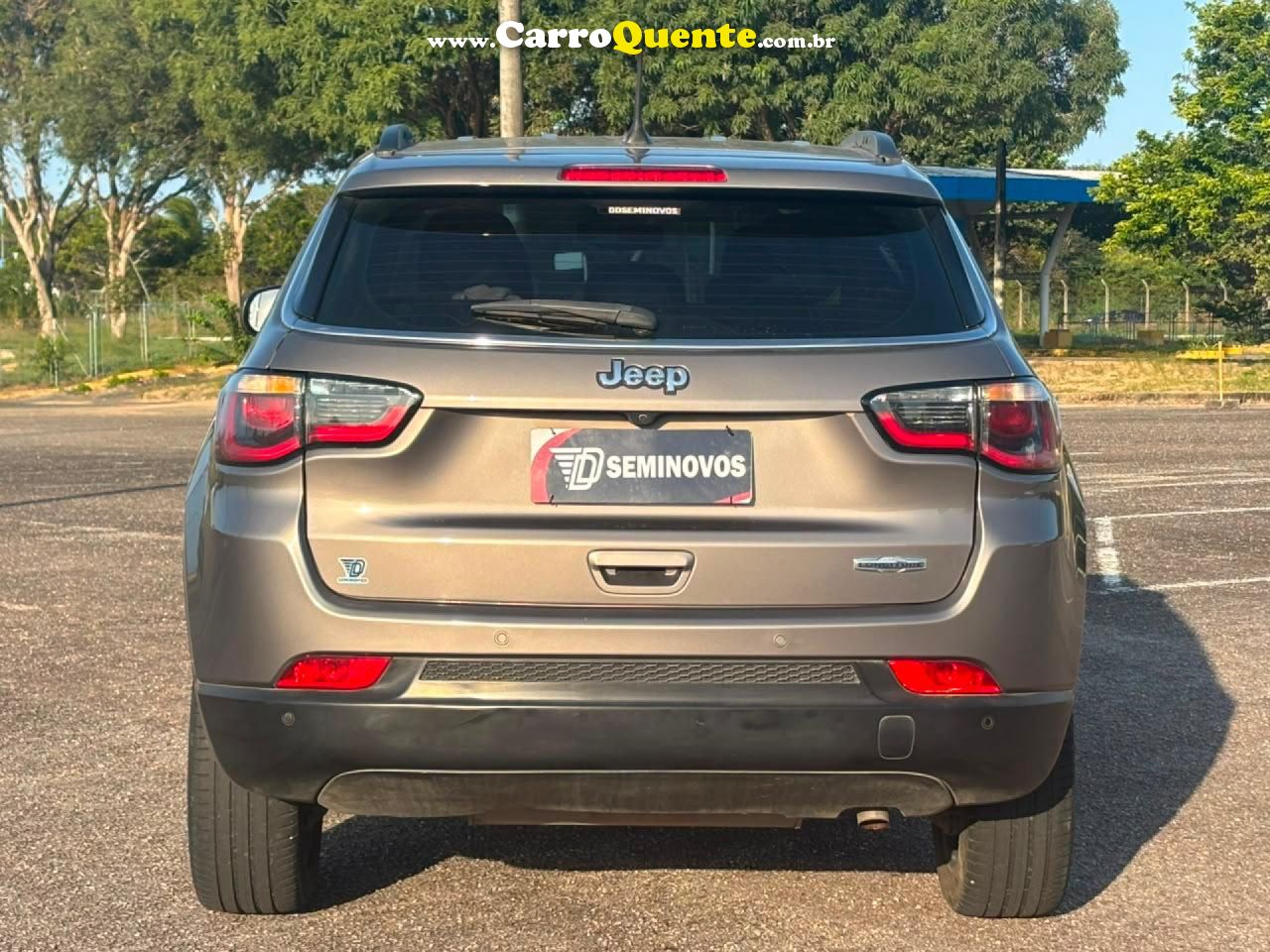 JEEP   COMPASS LONGITUDE 2.0 4X2 FLEX 16V AUT.   CINZA 2018 2.0 FLEX - Loja