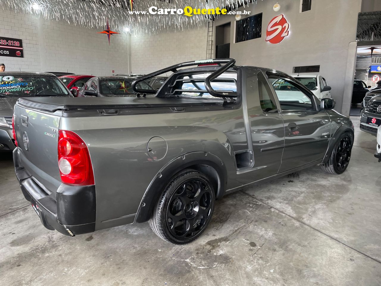 CHEVROLET   MONTANA 1.4 8V CONQUEST ECONOFLEX  2P   CINZA 2010 1.4 GASOLINA - Loja