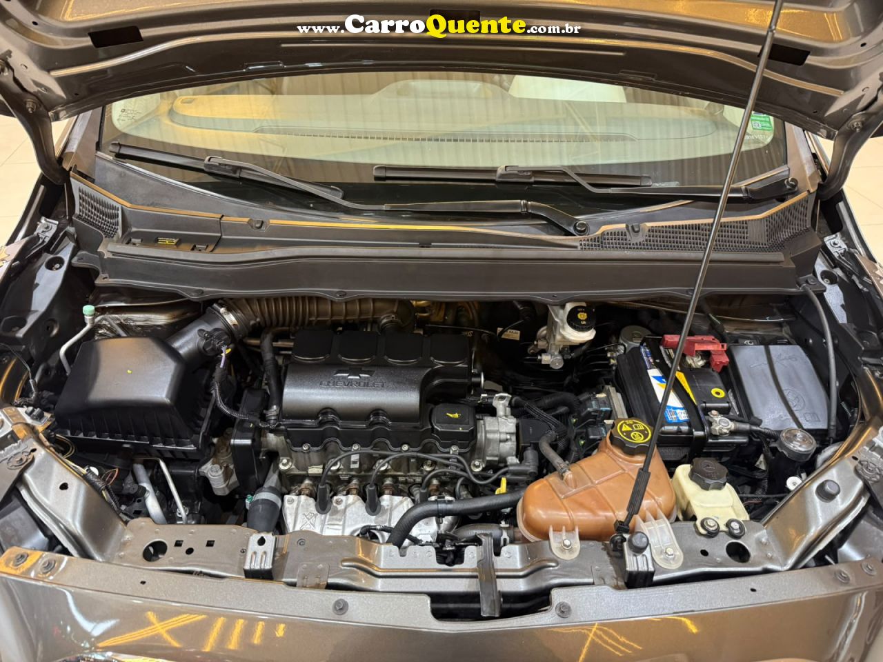 CHEVROLET   SPIN ADVANTAGE 1.8 8V ECONO.FLEX 5P AUT.   CINZA 2014 1.8 FLEX - Loja