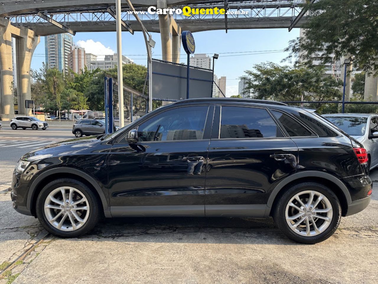 AUDI   Q3 2.0 TFSI QUAT. 170180CV S-TRONIC 5P   PRETO 2014 2.0 GASOLINA - Loja