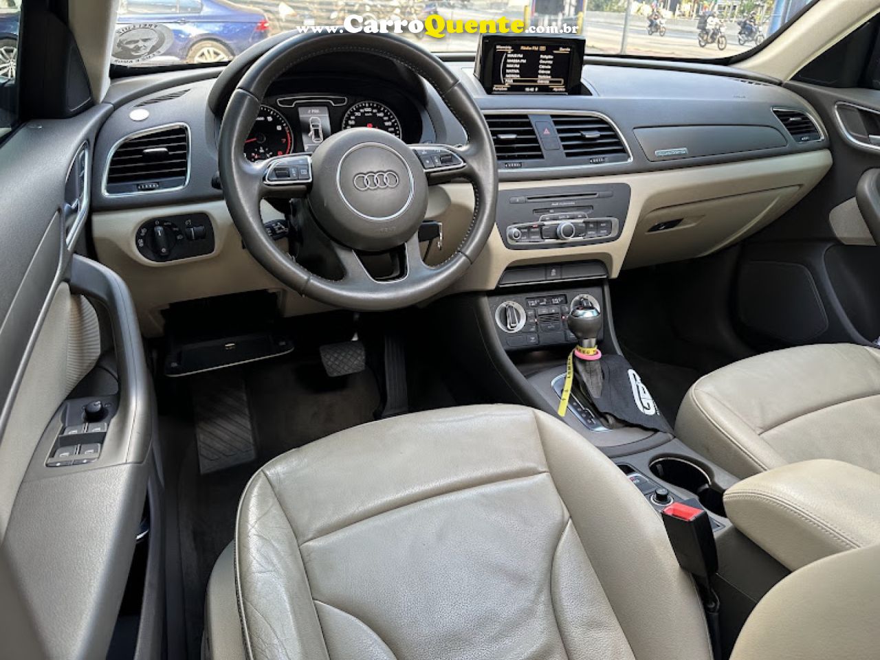 AUDI   Q3 2.0 TFSI QUAT. 170180CV S-TRONIC 5P   PRETO 2014 2.0 GASOLINA - Loja