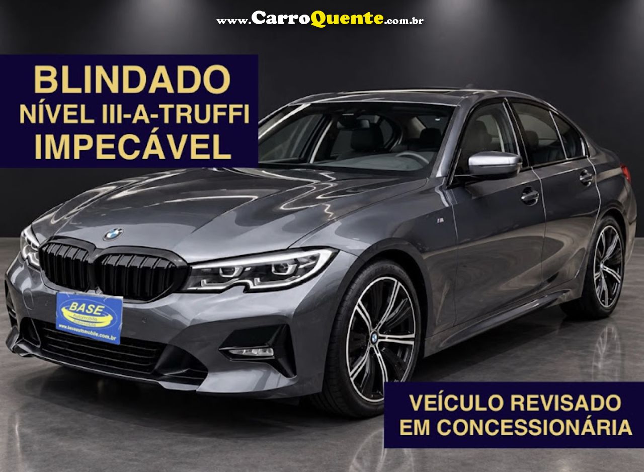 BMW   320IA 2.0 TURBOACTIVEFLEX 16VGP  4P   CINZA 2021 2.0 T GASOLINA - Loja