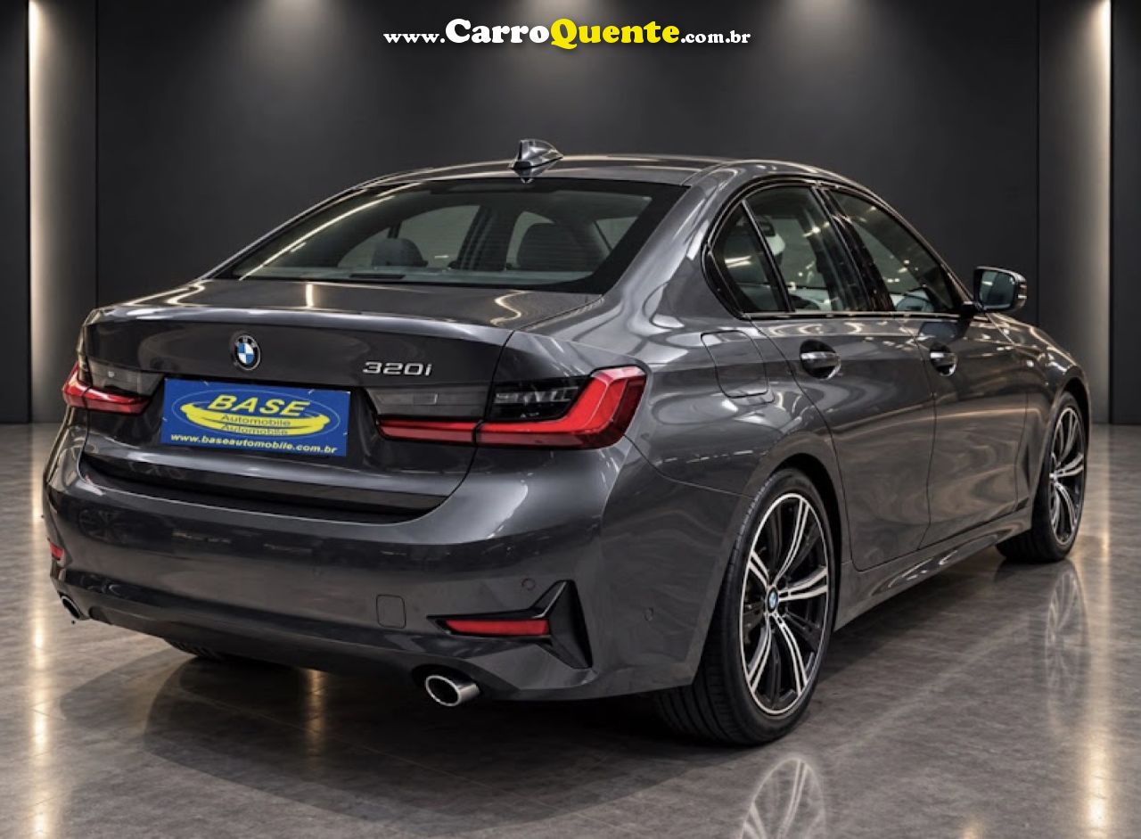 BMW   320IA 2.0 TURBOACTIVEFLEX 16VGP  4P   CINZA 2021 2.0 T GASOLINA - Loja