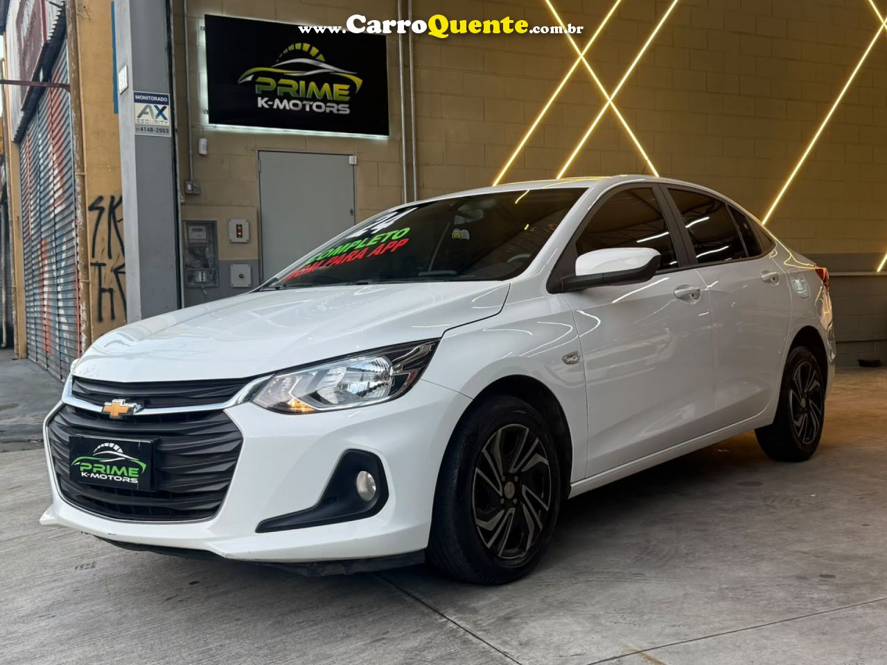 CHEVROLET   ONIX SEDAN PLUS LT 1.0 12V FLEX 4P MEC.   BRANCO 2024 1.0 FLEX - Loja