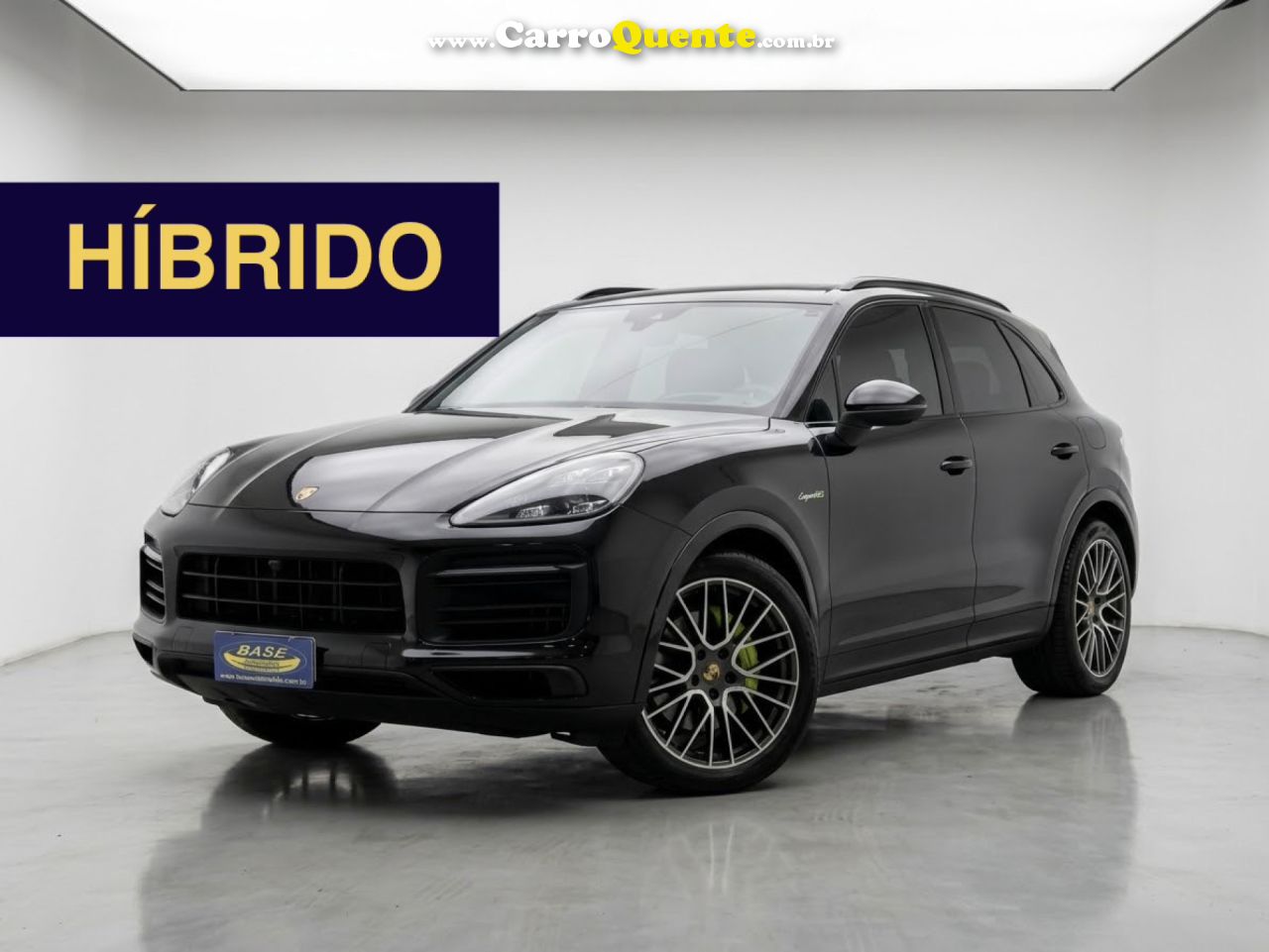 PORSCHE   CAYENNE E-HYBRID 3.0 V6 462CV   PRETO 2020 3.0 V6 GASOLINA E ELÉTRICO - Loja