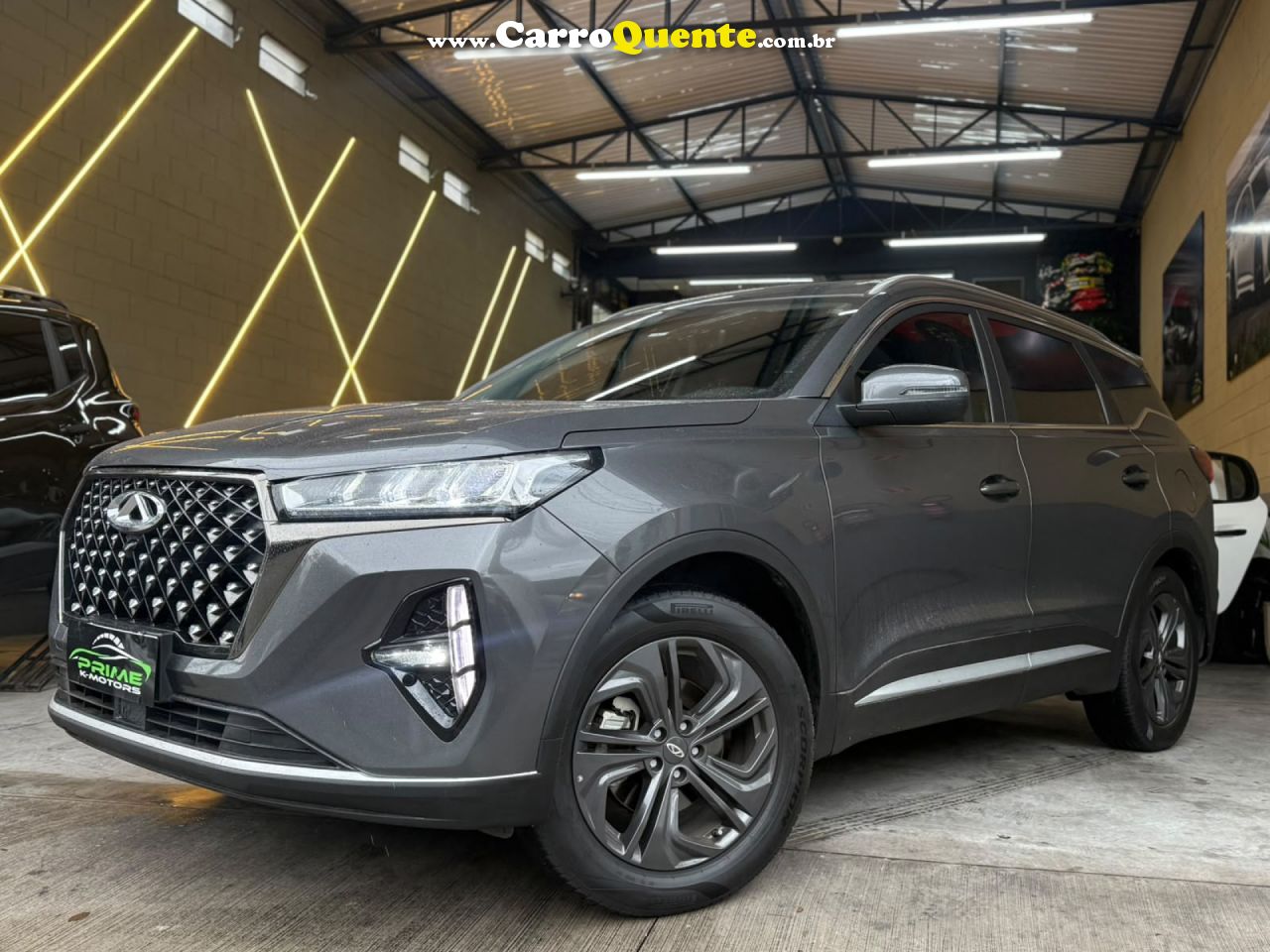 CAOACHERY   TIGGO 7 SPORT   CINZA 2025 1.5 FLEX - Loja