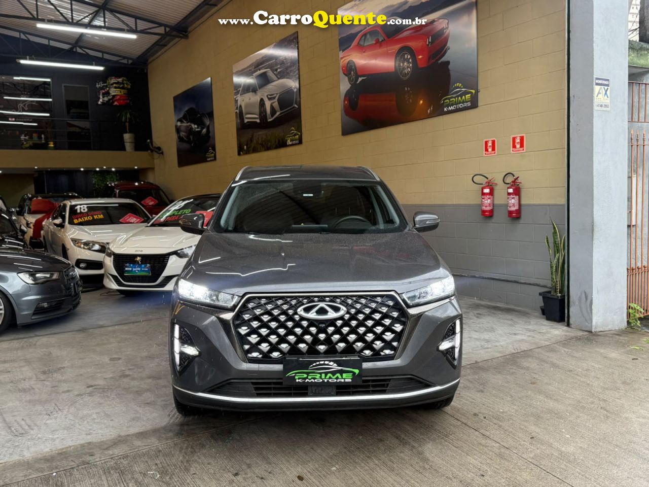 CAOACHERY   TIGGO 7 SPORT   CINZA 2025 1.5 FLEX - Loja