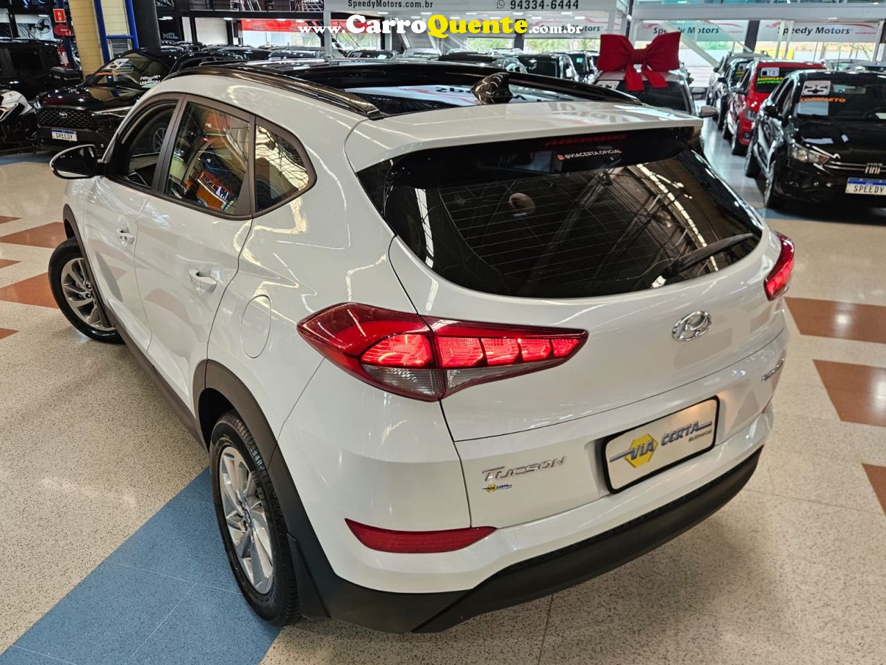 HYUNDAI TUCSON 1.6 TURBO GLS * C/ TETO SOLAR * 2018 - Loja