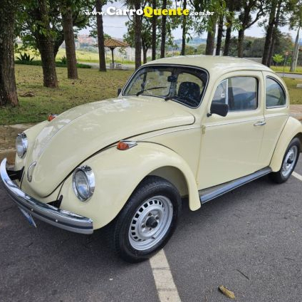 VOLKSWAGEN   VW FUSCA 1.500   BEGE 1974 1500 GASOLINA