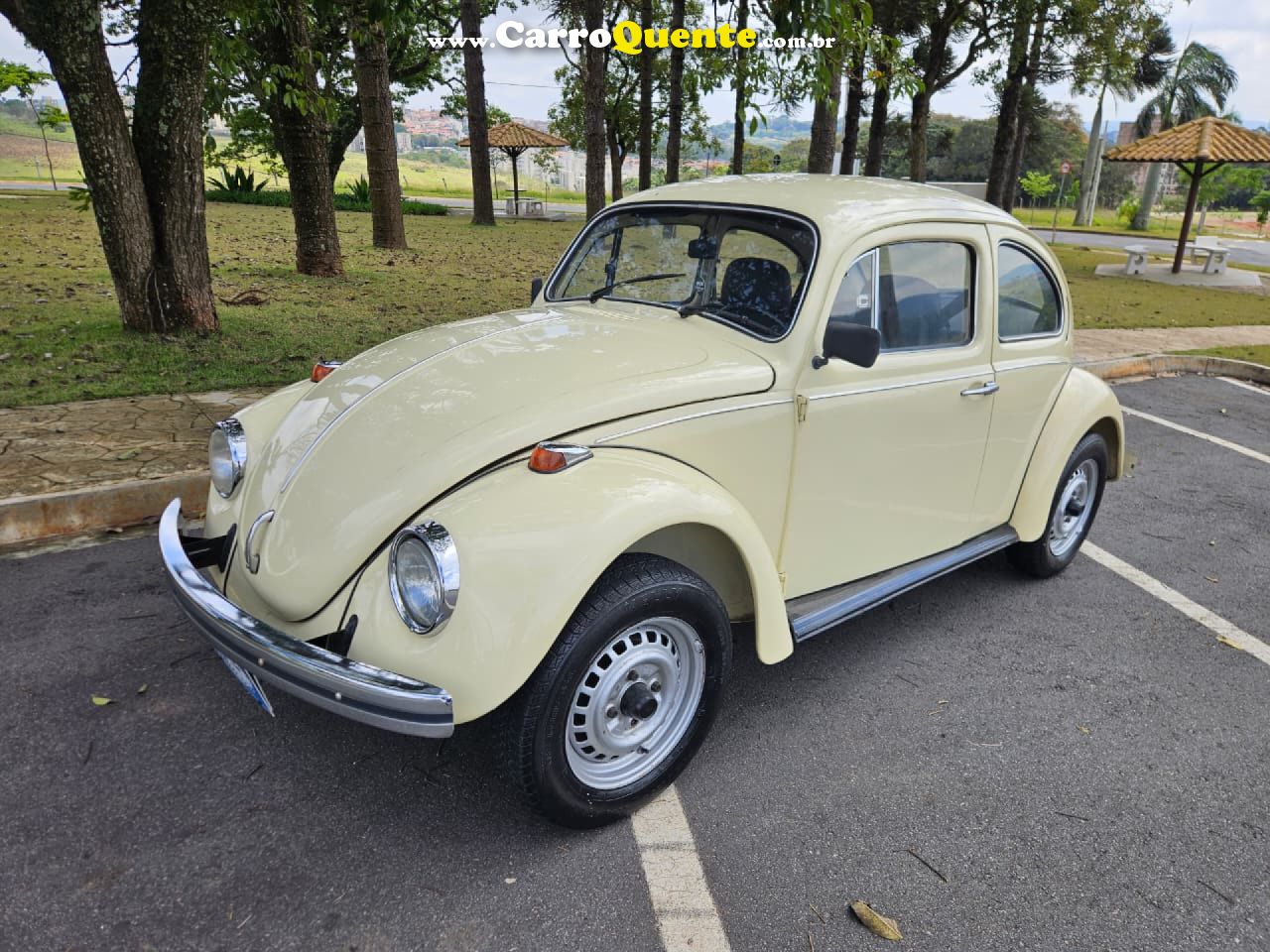 VOLKSWAGEN   VW FUSCA 1.500   BEGE 1974 1500 GASOLINA - Loja