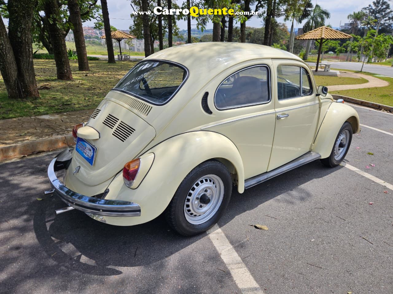 VOLKSWAGEN   VW FUSCA 1.500   BEGE 1974 1500 GASOLINA - Loja