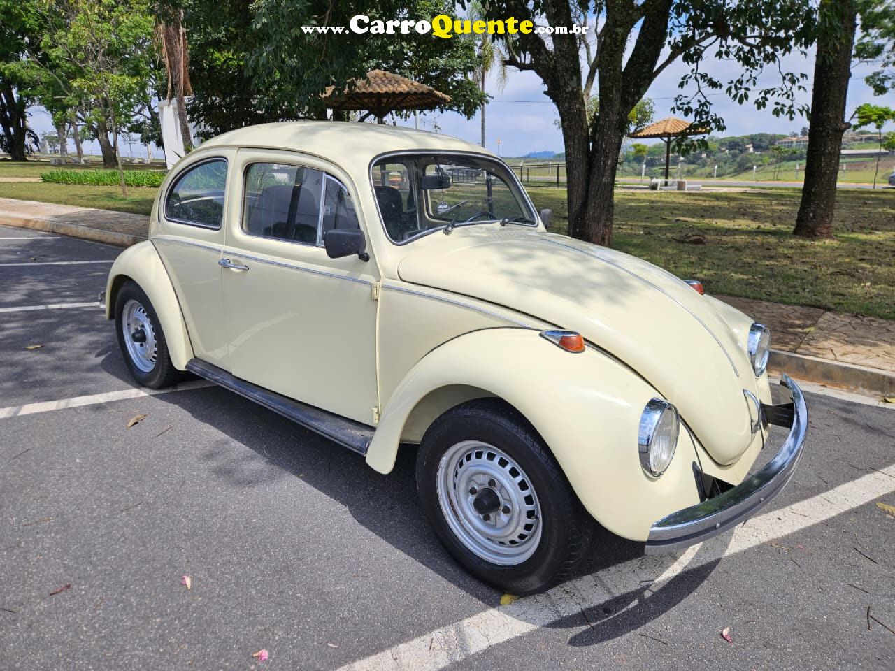 VOLKSWAGEN   VW FUSCA 1.500   BEGE 1974 1500 GASOLINA - Loja
