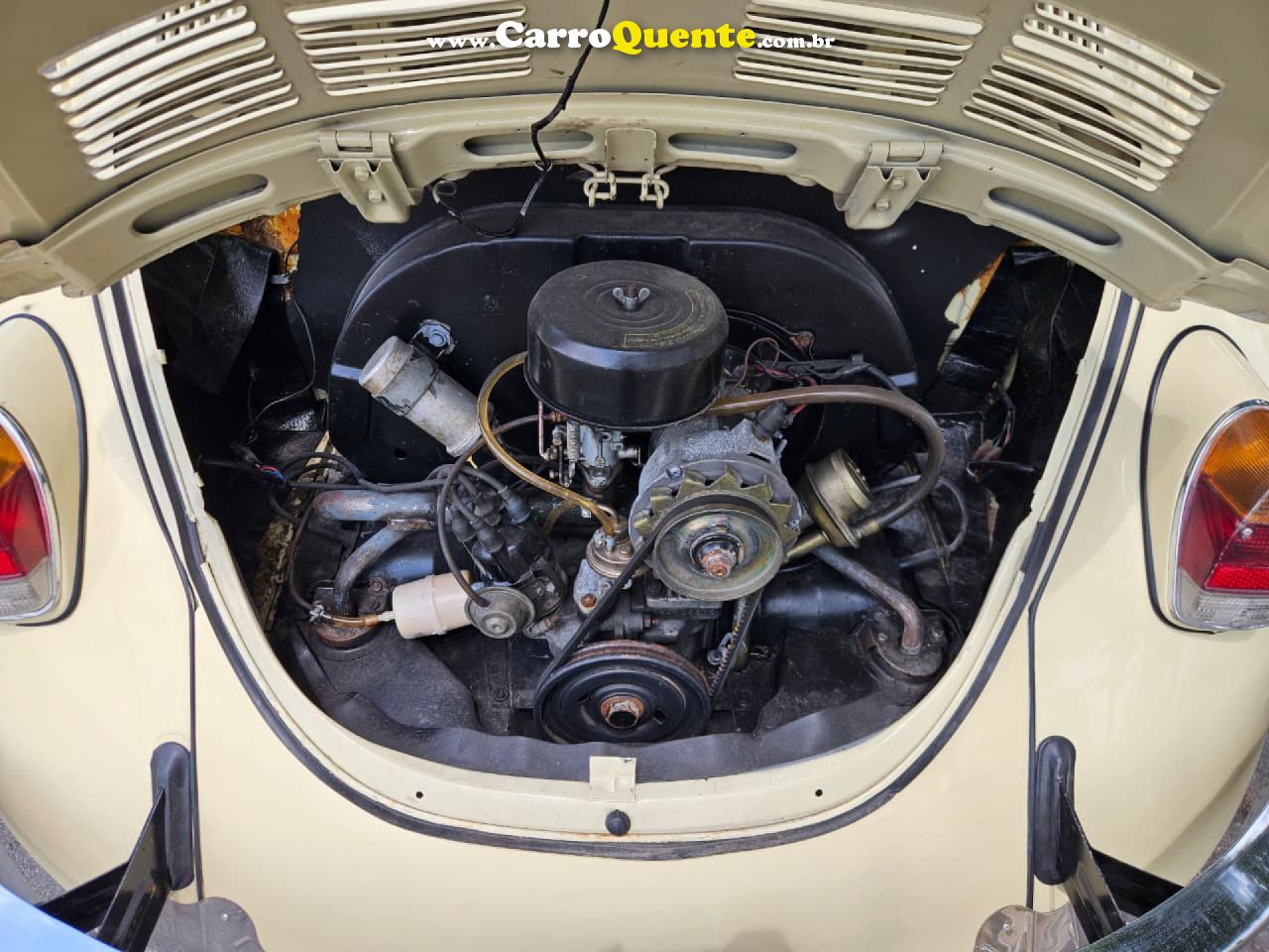 VOLKSWAGEN   VW FUSCA 1.500   BEGE 1974 1500 GASOLINA - Loja
