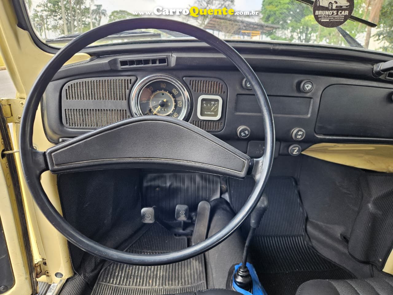 VOLKSWAGEN   VW FUSCA 1.500   BEGE 1974 1500 GASOLINA - Loja