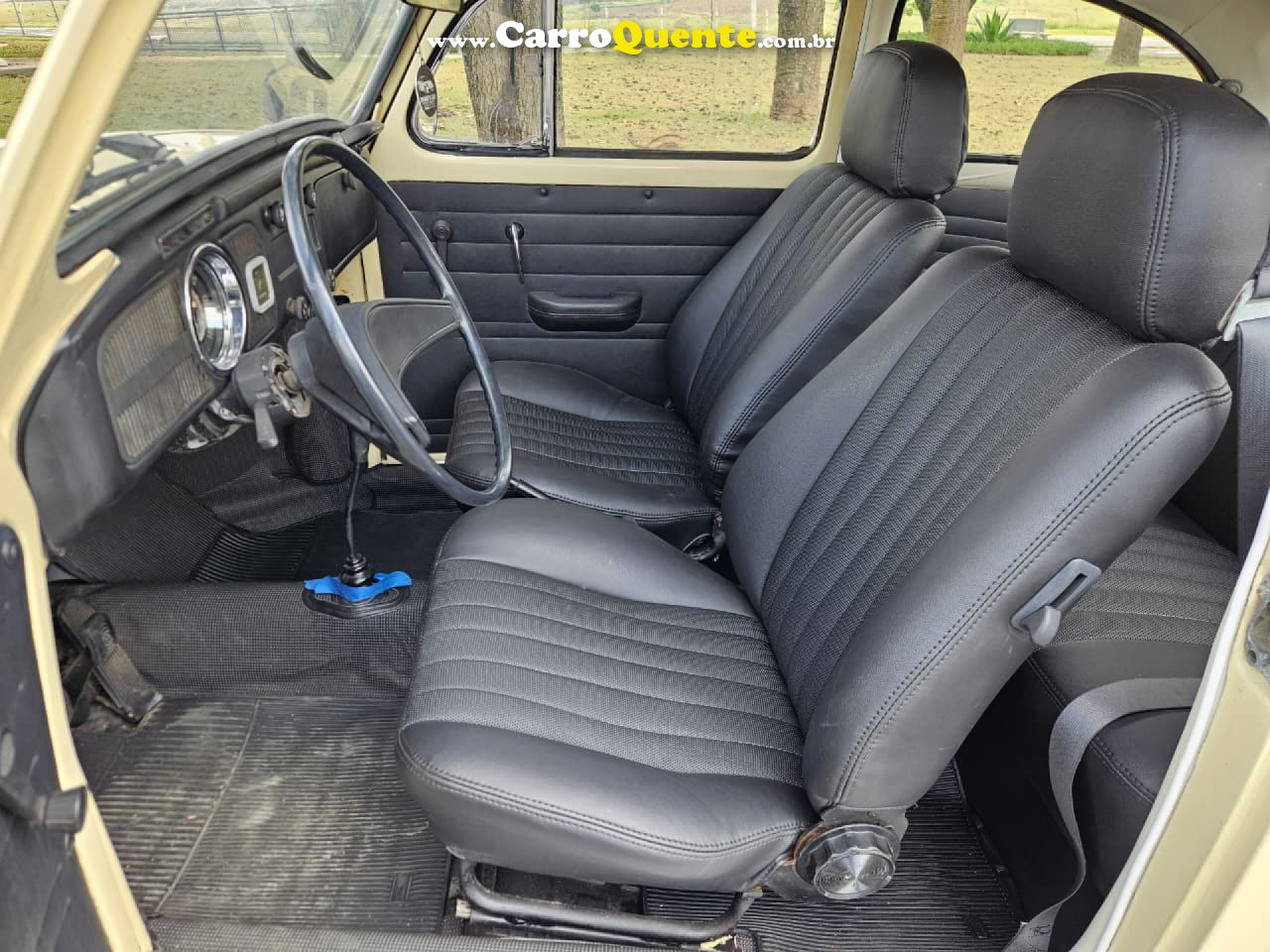 VOLKSWAGEN   VW FUSCA 1.500   BEGE 1974 1500 GASOLINA - Loja