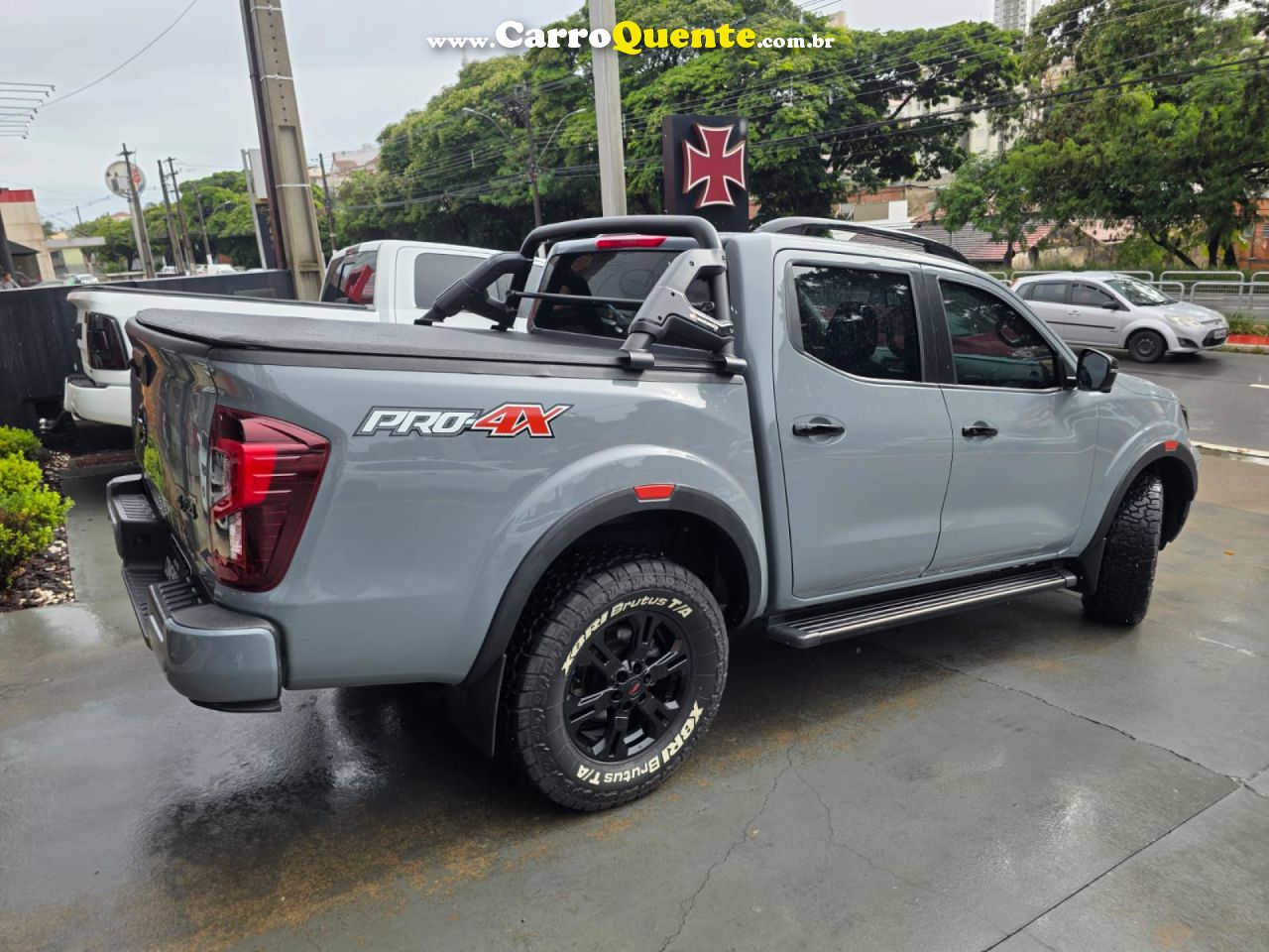 NISSAN   FRONTIER PRO4X CD 4X4 2.3 BI-TB DIE. AUT   CINZA 2023 2.3 DIESEL - Loja