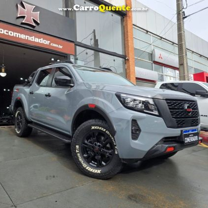 NISSAN   FRONTIER PRO4X CD 4X4 2.3 BI-TB DIE. AUT   CINZA 2023 2.3 DIESEL