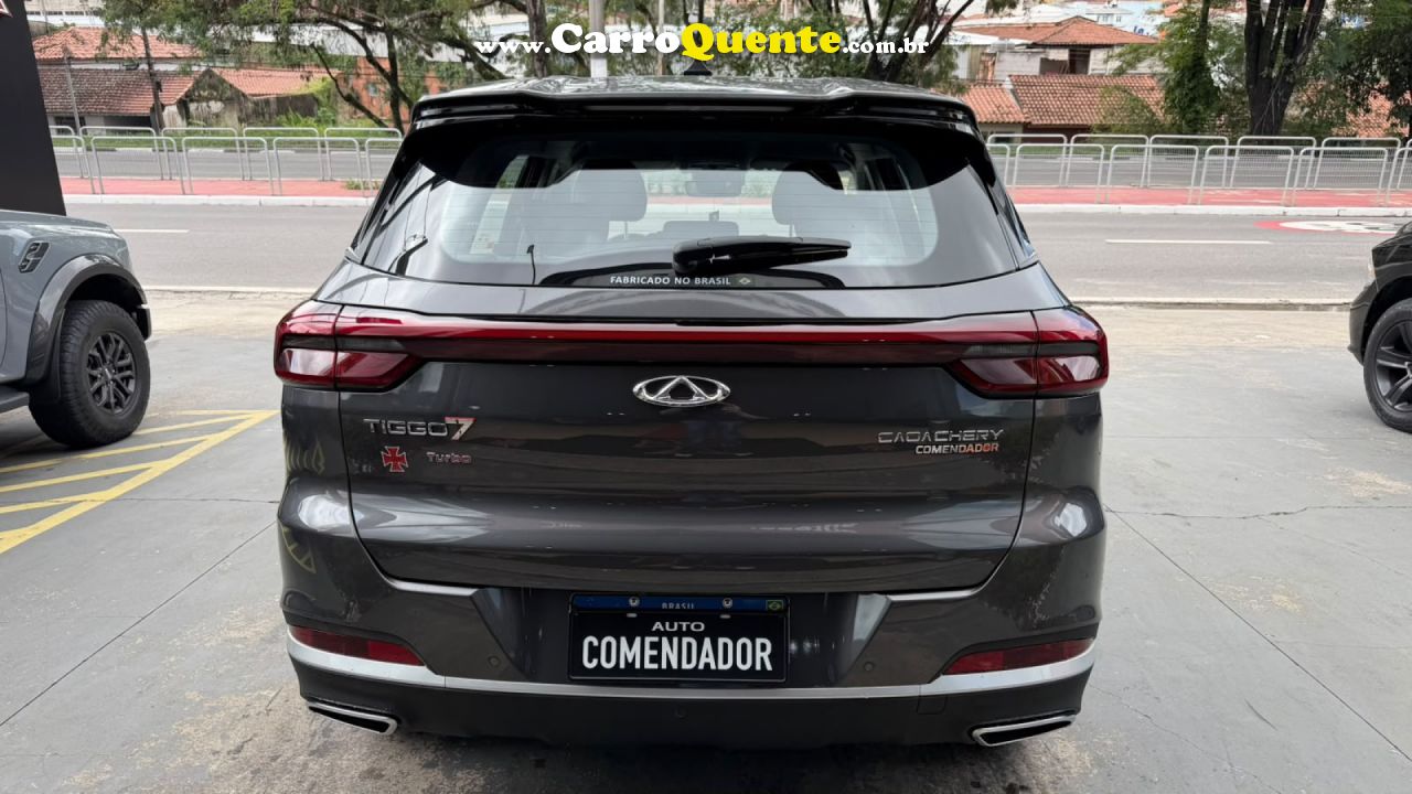 CHERY   TIGGO 7 SPORT 1.5 TURBO FLEX 16V AUT.   CINZA 2027 1.5 FLEX - Loja