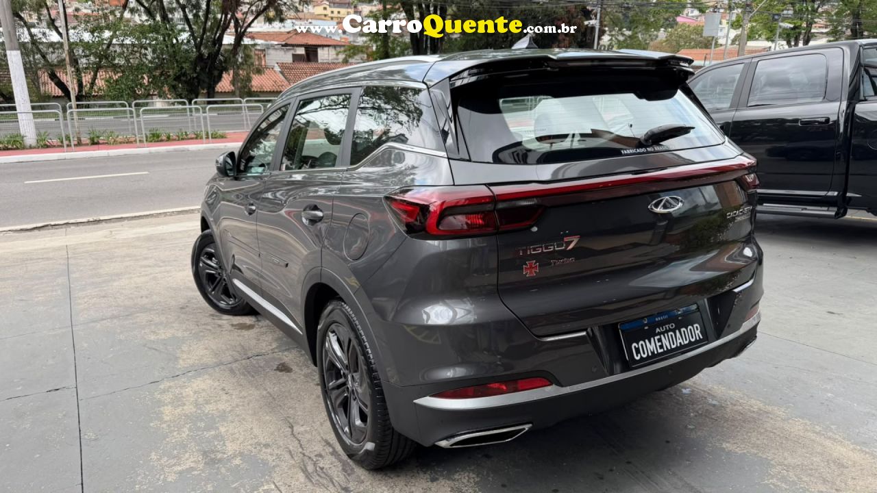 CHERY   TIGGO 7 SPORT 1.5 TURBO FLEX 16V AUT.   CINZA 2027 1.5 FLEX - Loja