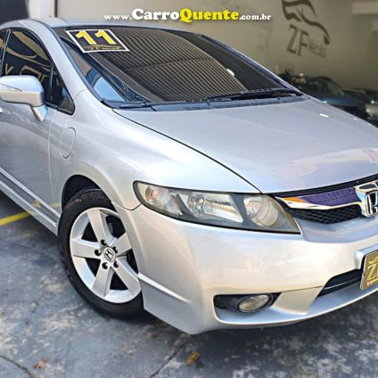 HONDA   CIVIC SED. LXL LXL SE 1.8 FLEX 16V AUT.   PRATA 2011 1.8 FLEX