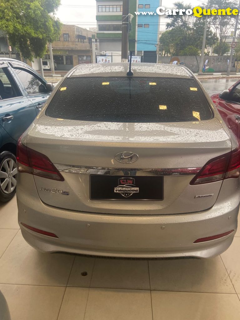 HYUNDAI   HB20S 1.6 AUTOMATICO   PRATA 2019 1.6 FLEX - Loja