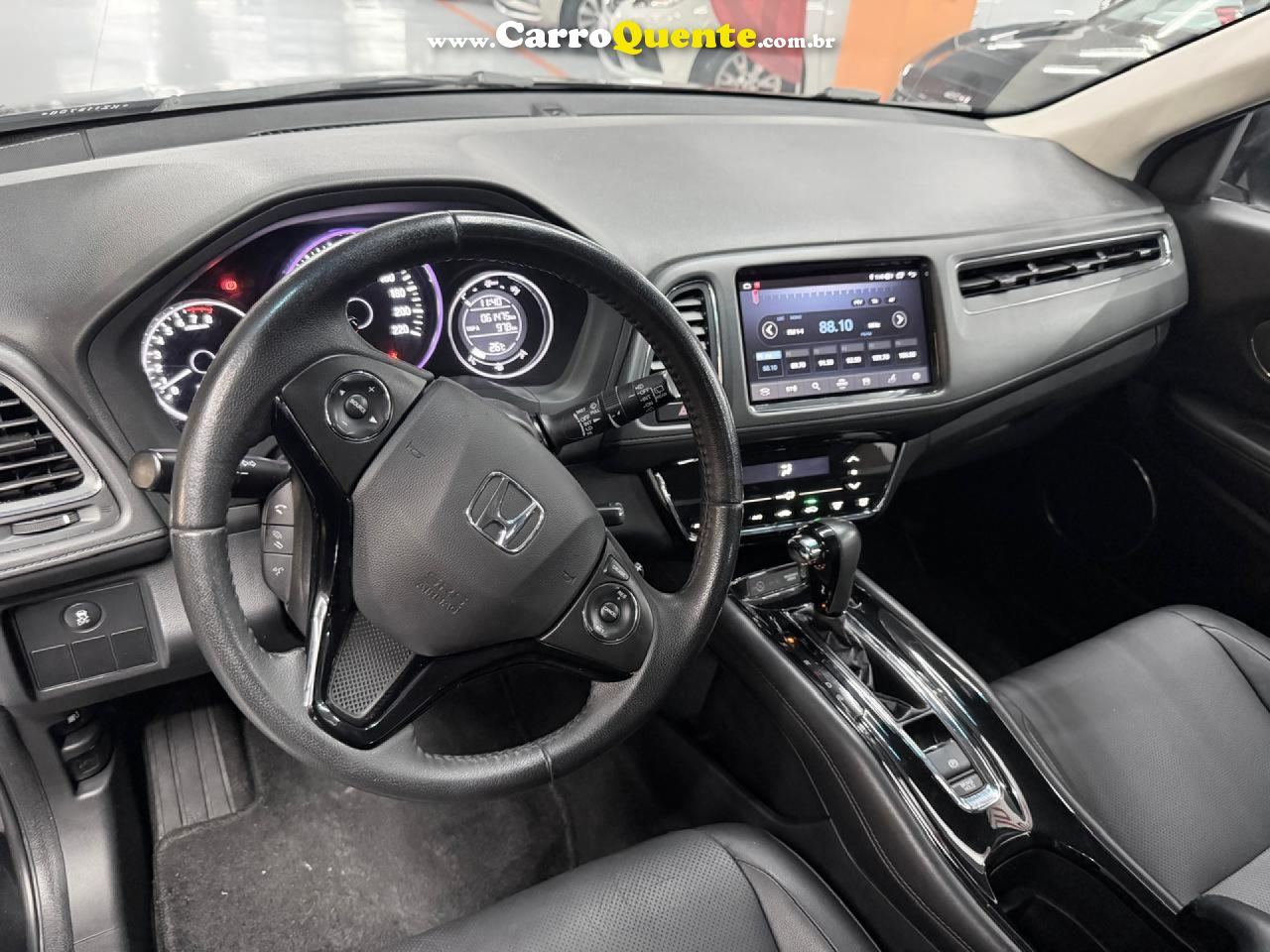 HONDA   HR-V EXL 1.8 FLEXONE 16V 5P AUT.   PRETO 2019 1.8 GASOLINA - Loja