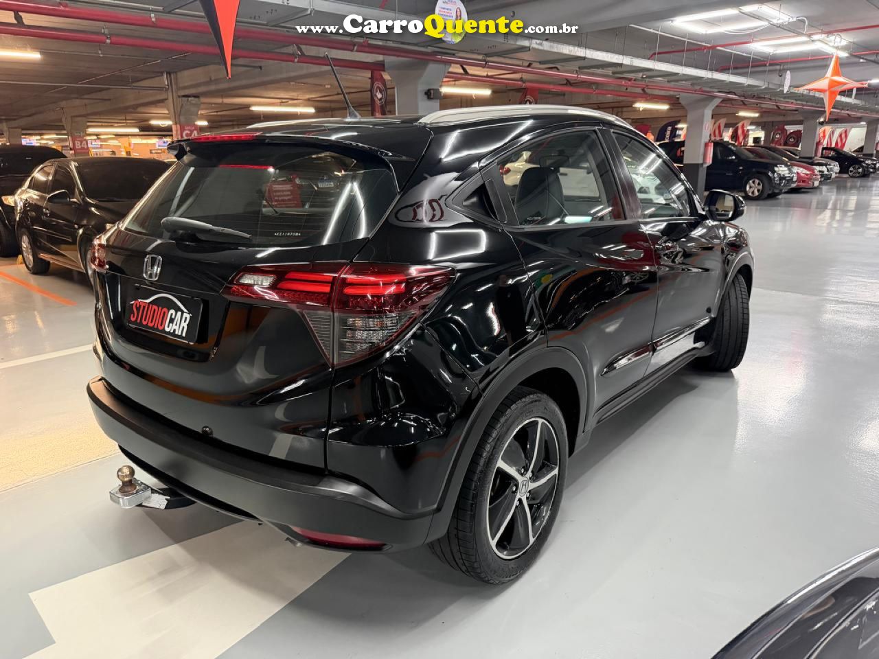 HONDA   HR-V EXL 1.8 FLEXONE 16V 5P AUT.   PRETO 2019 1.8 GASOLINA - Loja