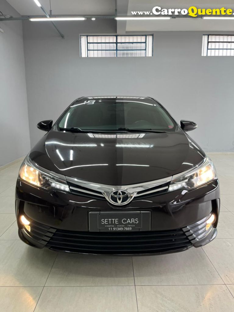 TOYOTA   COROLLA XEI 2.0 FLEX 16V AUT.   MARROM 2019 2.0 FLEX - Loja