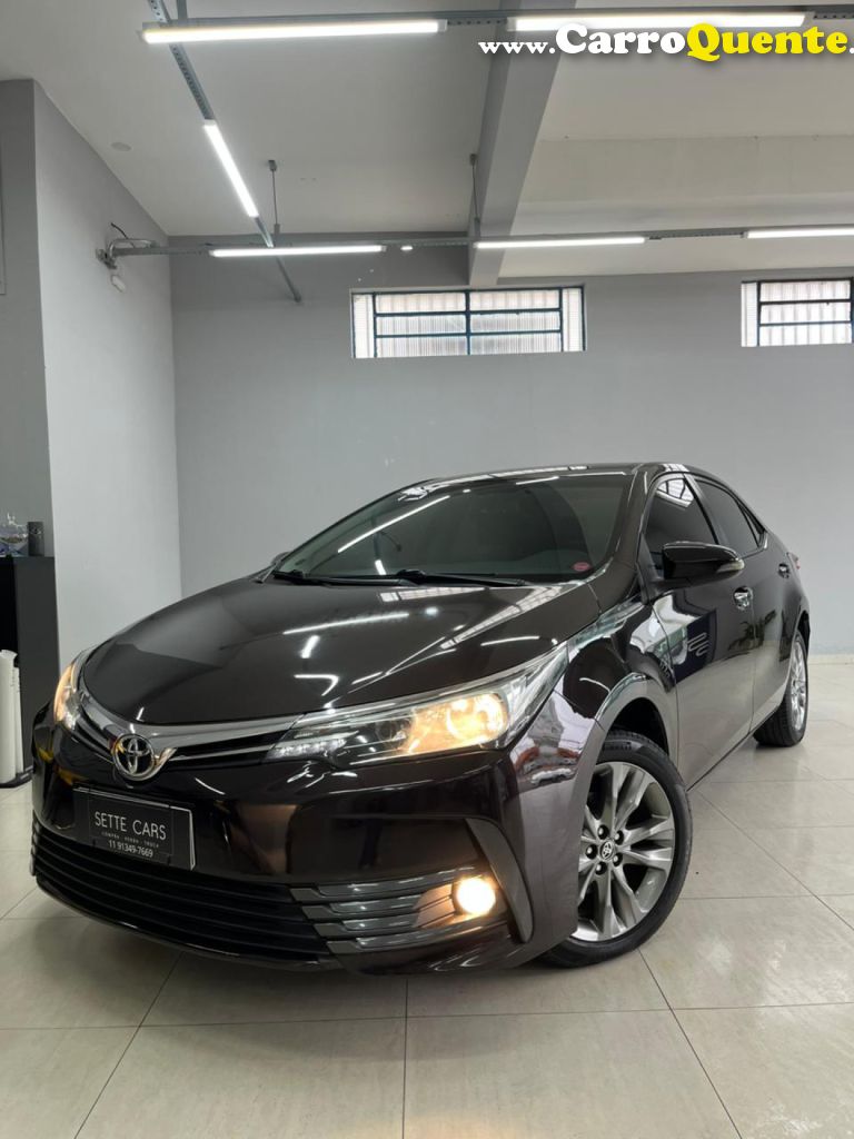 TOYOTA   COROLLA XEI 2.0 FLEX 16V AUT.   MARROM 2019 2.0 FLEX - Loja