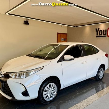 TOYOTA   YARIS XL SEDAN 1.5 FLEX 16V 4P AUT.   BRANCO 2024 1.5 FLEX