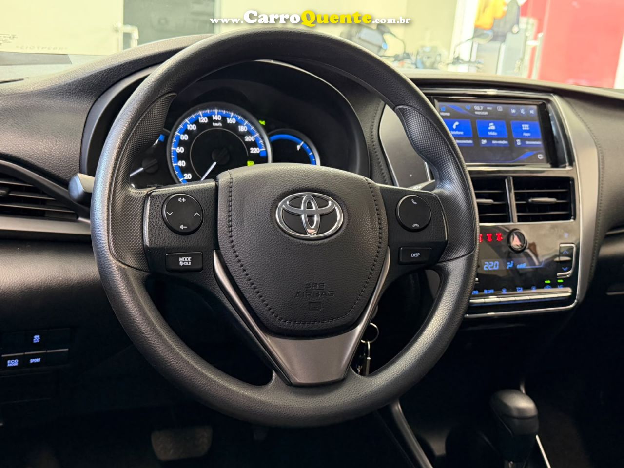 TOYOTA   YARIS XL SEDAN 1.5 FLEX 16V 4P AUT.   BRANCO 2024 1.5 FLEX - Loja
