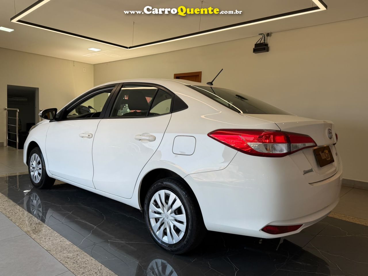 TOYOTA   YARIS XL SEDAN 1.5 FLEX 16V 4P AUT.   BRANCO 2024 1.5 FLEX - Loja
