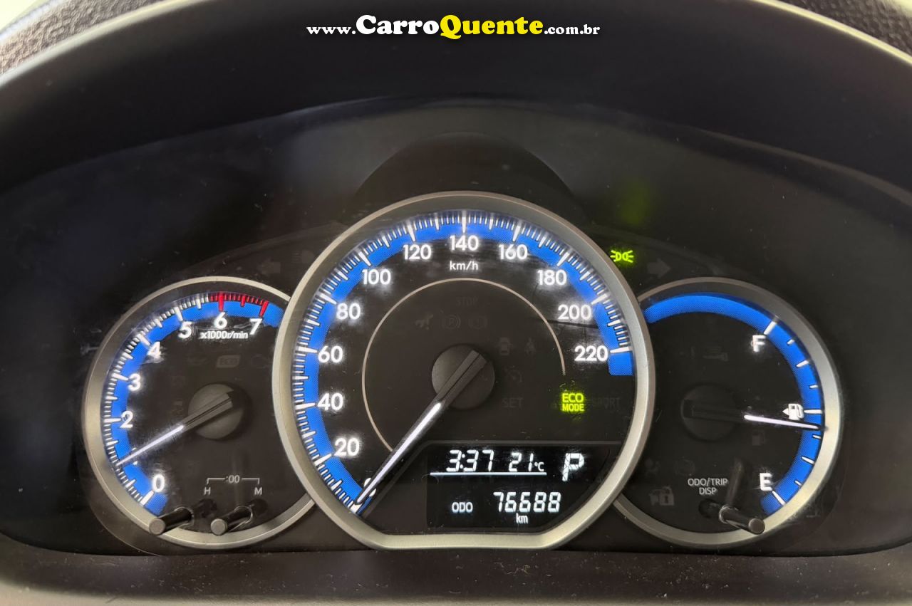 TOYOTA   YARIS XL SEDAN 1.5 FLEX 16V 4P AUT.   BRANCO 2024 1.5 FLEX - Loja