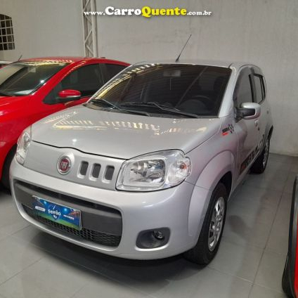 FIAT   UNO VIVACE   PRATA 2013 1.0 FLEX