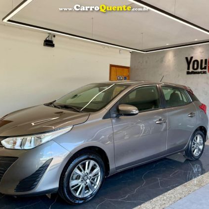 TOYOTA   YARIS XL PLUS CON. 1.5 FLEX 16V 5P AUT.   CINZA 2021 1.5 FLEX