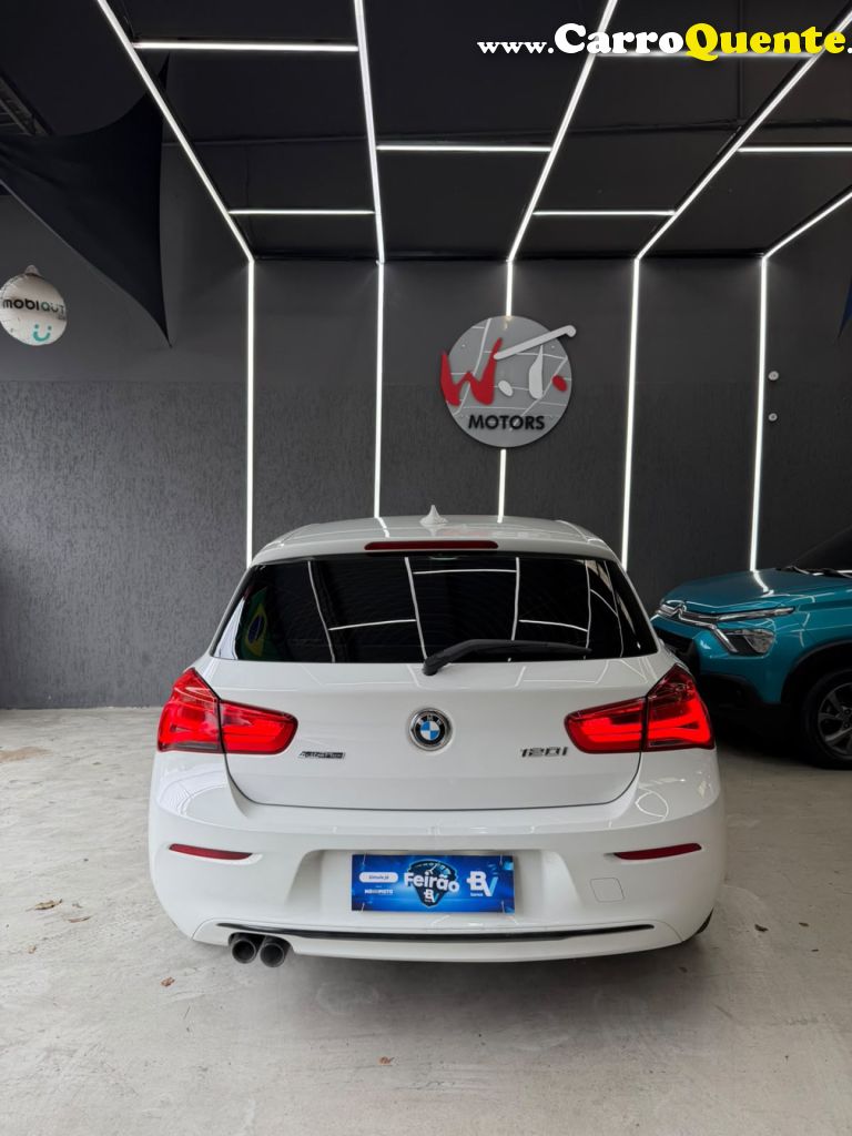 BMW   120IA SPORT 2.0ACTIVEFLEX 16V AUT.   BRANCO 2016 2.0 GASOLINA - Loja