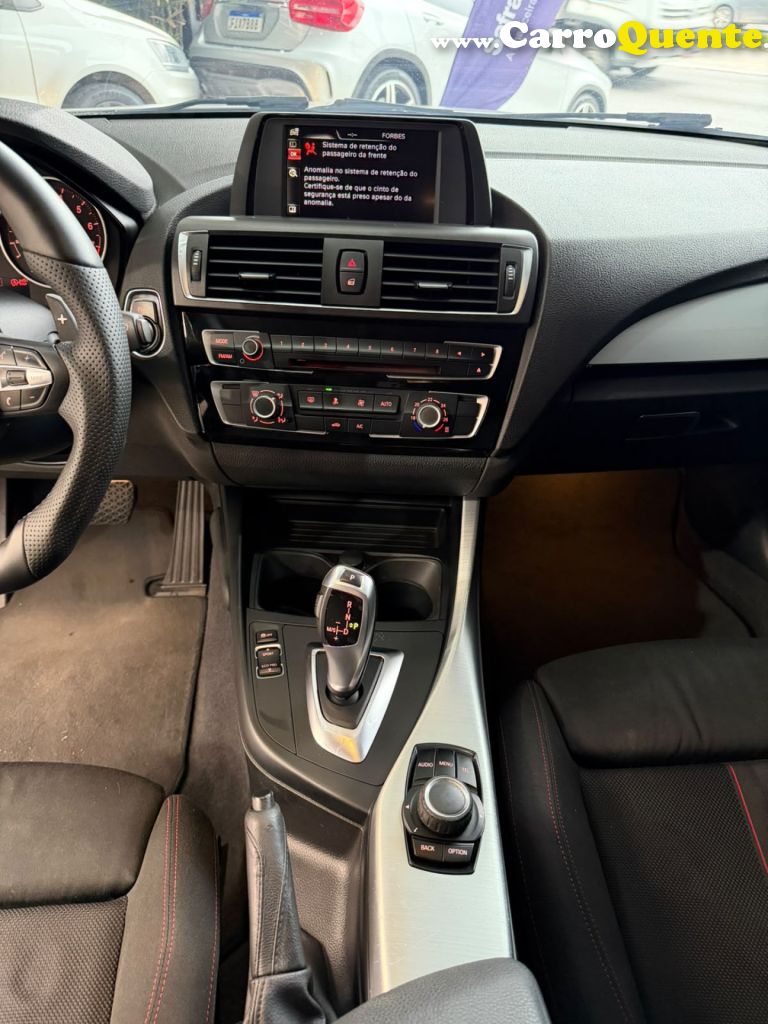 BMW   120IA SPORT 2.0ACTIVEFLEX 16V AUT.   BRANCO 2016 2.0 GASOLINA - Loja