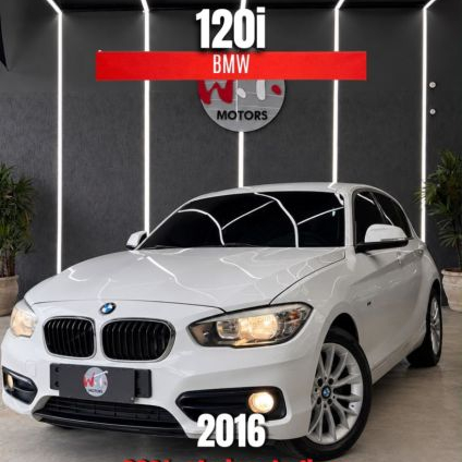 BMW   120IA SPORT 2.0ACTIVEFLEX 16V AUT.   BRANCO 2016 2.0 GASOLINA
