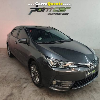 TOYOTA   COROLLA XEI 2.0 FLEX 16V AUT.   CINZA 2019 2.0 FLEX