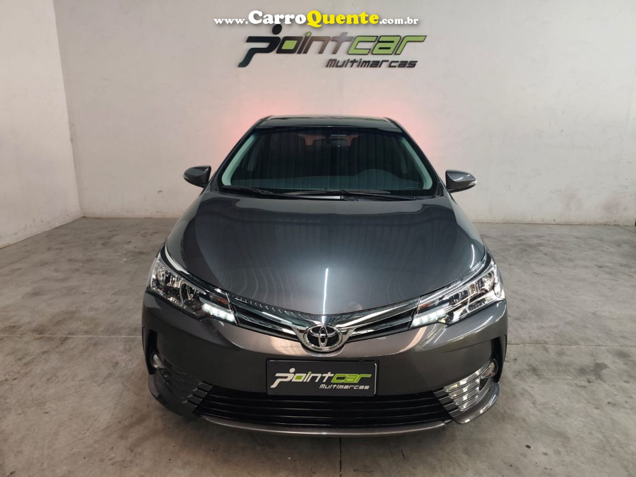 TOYOTA   COROLLA XEI 2.0 FLEX 16V AUT.   CINZA 2019 2.0 FLEX - Loja
