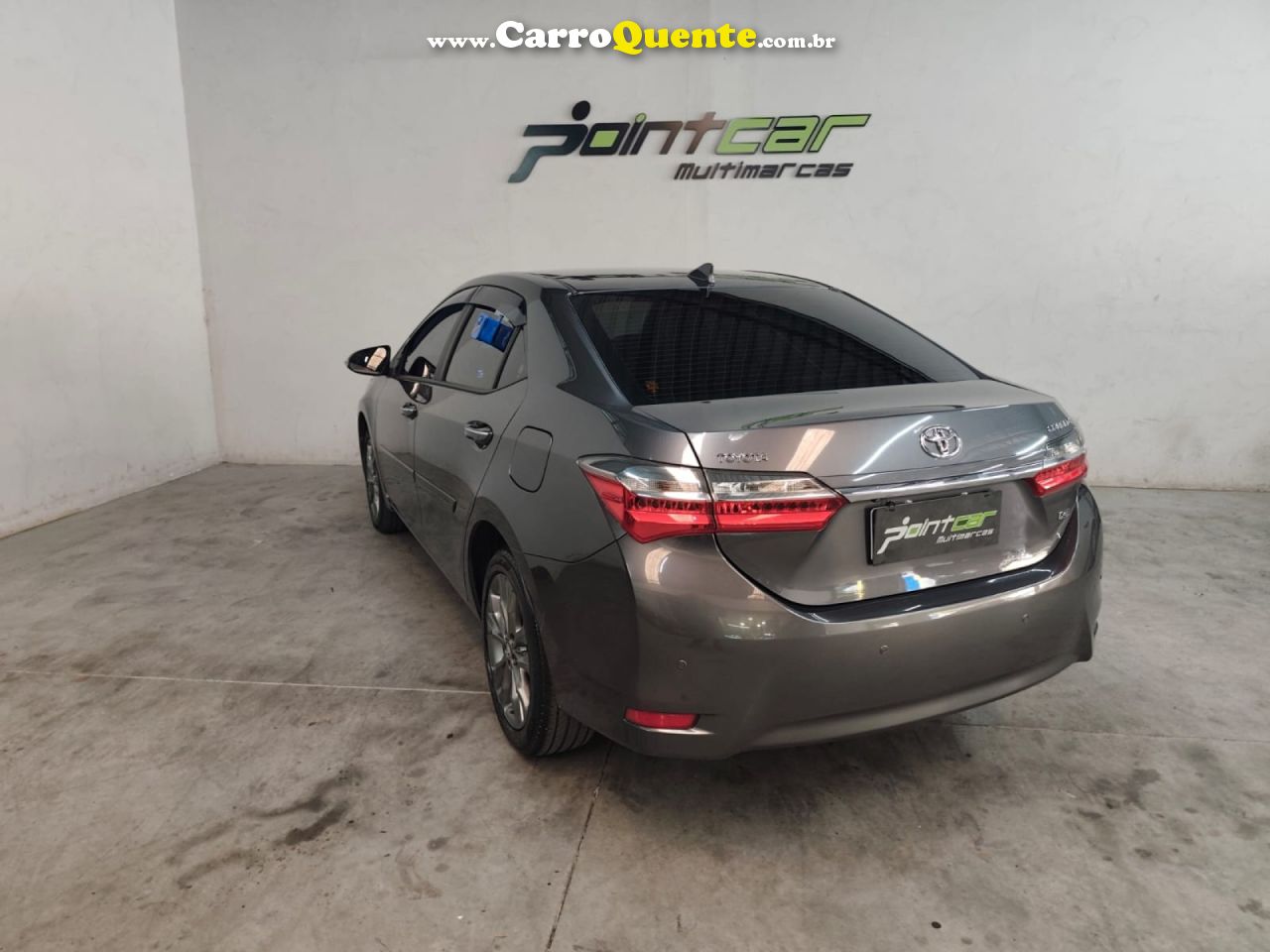 TOYOTA   COROLLA XEI 2.0 FLEX 16V AUT.   CINZA 2019 2.0 FLEX - Loja