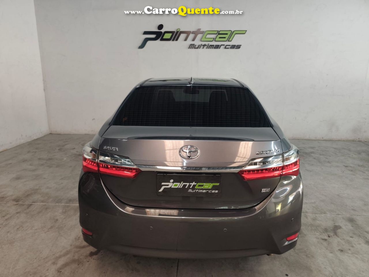 TOYOTA   COROLLA XEI 2.0 FLEX 16V AUT.   CINZA 2019 2.0 FLEX - Loja