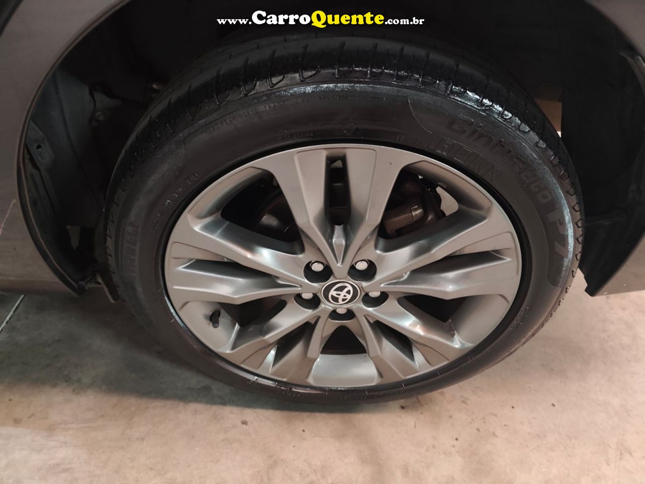 TOYOTA   COROLLA XEI 2.0 FLEX 16V AUT.   CINZA 2019 2.0 FLEX - Loja