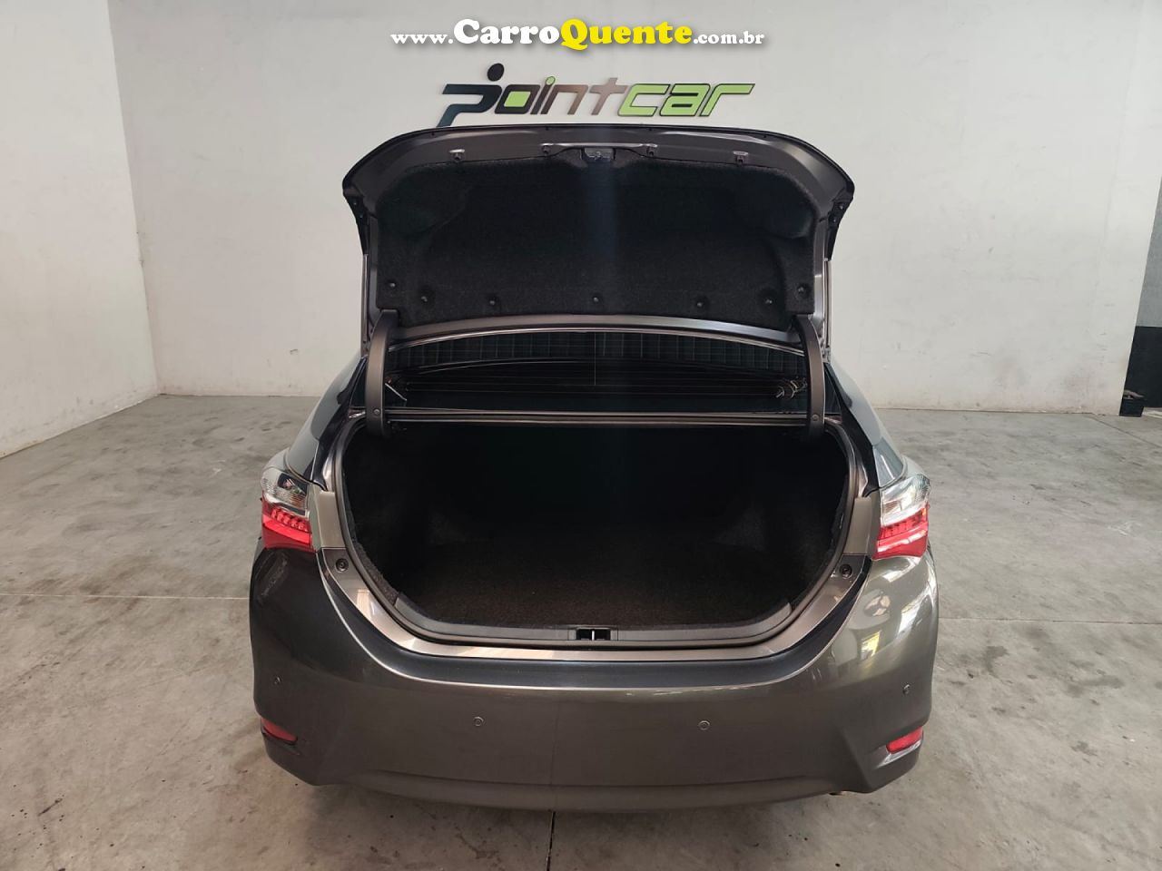 TOYOTA   COROLLA XEI 2.0 FLEX 16V AUT.   CINZA 2019 2.0 FLEX - Loja
