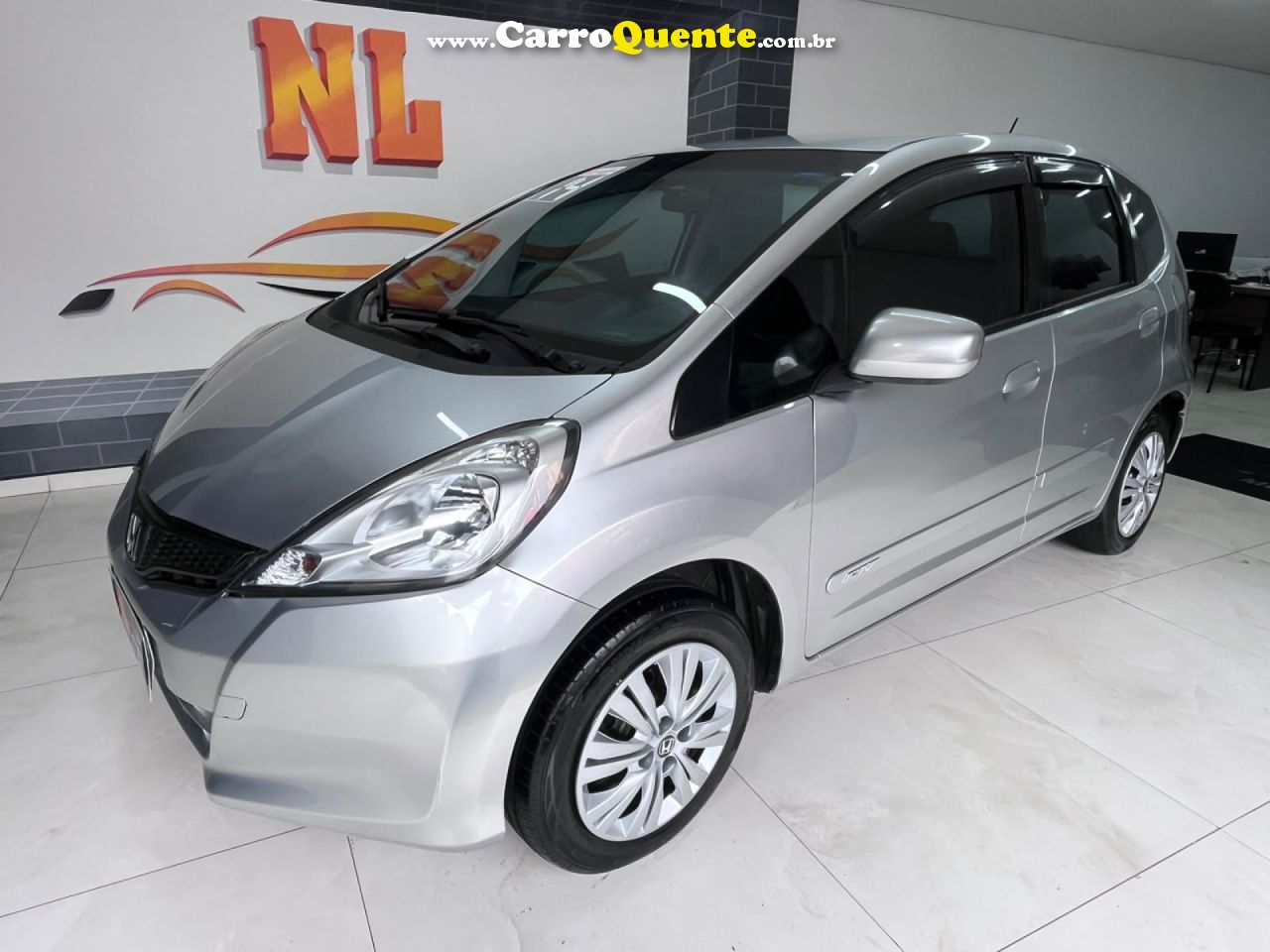 HONDA   FIT DX 1.4 FLEX 16V 5P MEC.   PRATA 2014 1.4 FLEX - Loja