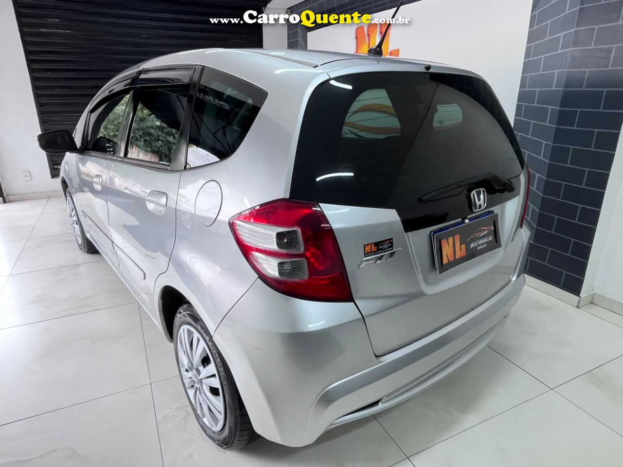HONDA   FIT DX 1.4 FLEX 16V 5P MEC.   PRATA 2014 1.4 FLEX - Loja