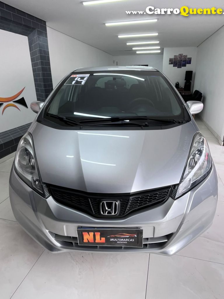 HONDA   FIT DX 1.4 FLEX 16V 5P MEC.   PRATA 2014 1.4 FLEX - Loja